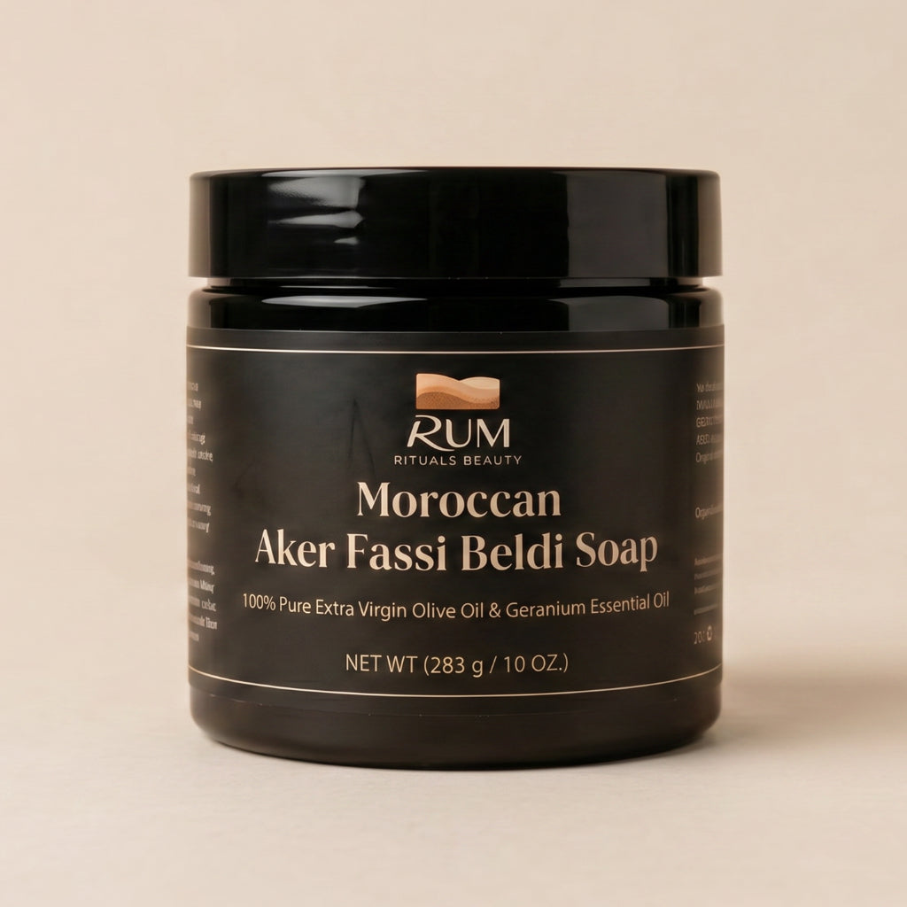Moroccan Aker Fassi Beldi body soap product image by RUM Rituals Beauty