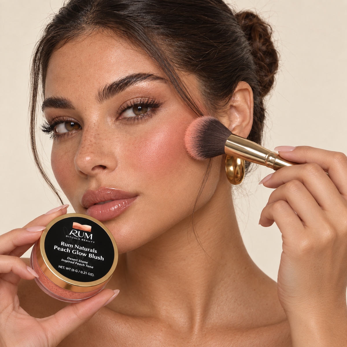 Peach Mineral Glow Blush